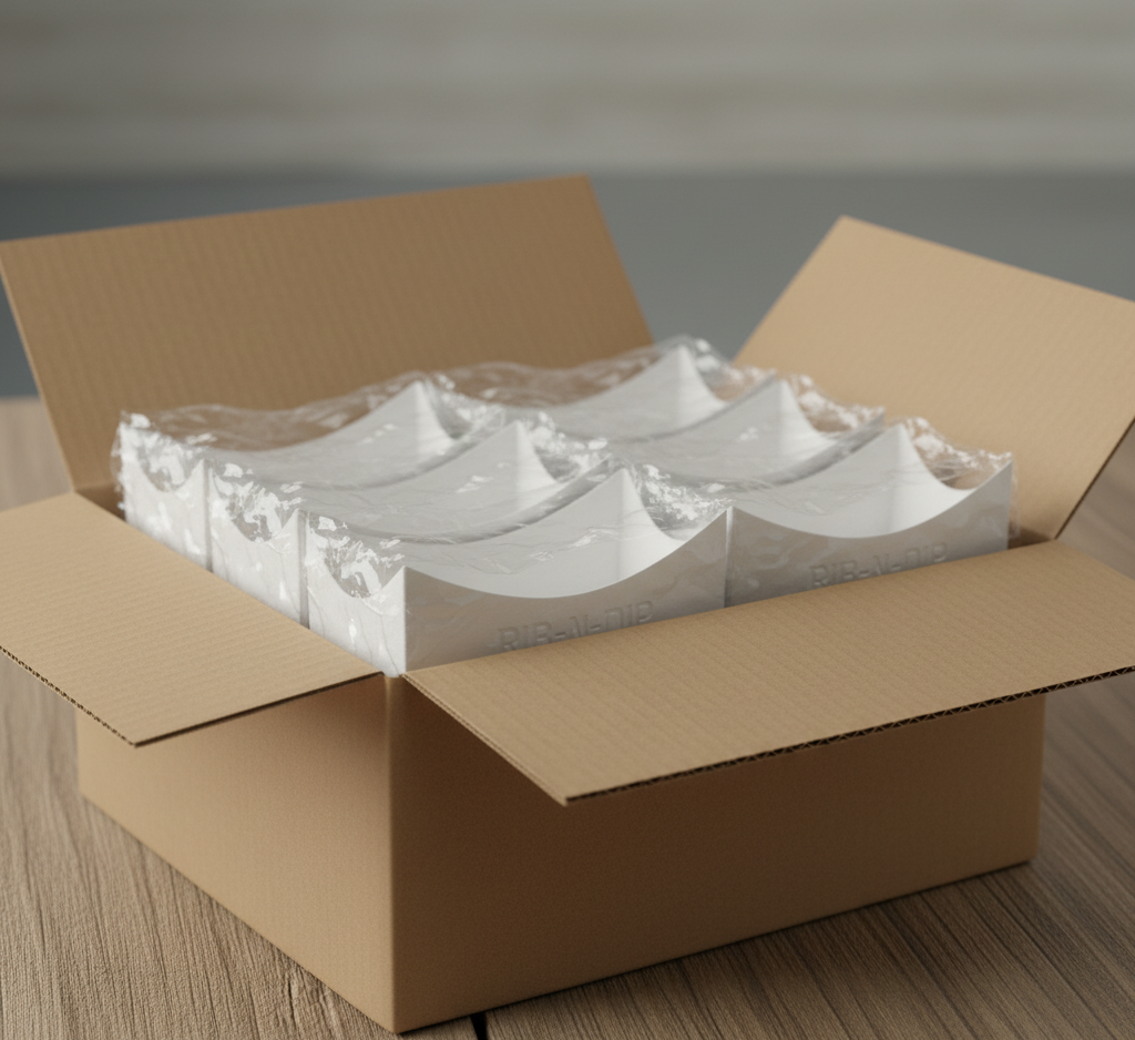 Rib-n-Dip wholesale and ceramic BBQ rib dipping sauce cup packaging options for restaurants and home